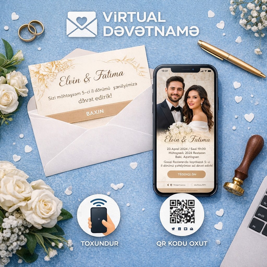 Rəqəmsal Dəvətnamə (100 nəfərlik)